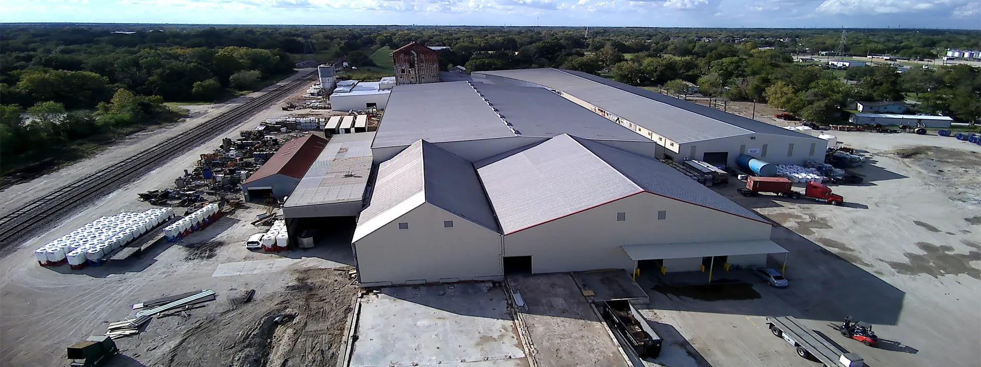 Arial view - Continental Warehouse LLC, Alvin, Texas